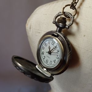 Watch Pendant Necklace